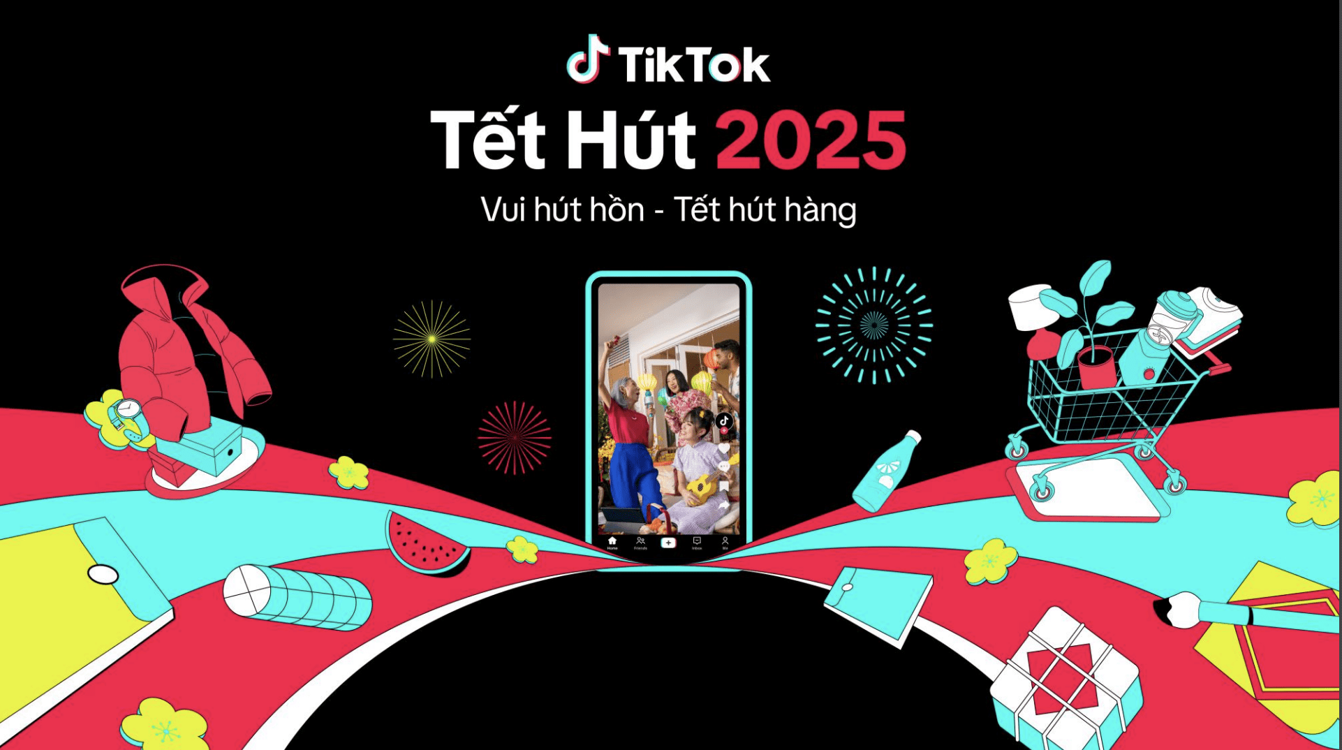 Post: Video TikTok Tết Hút 2025